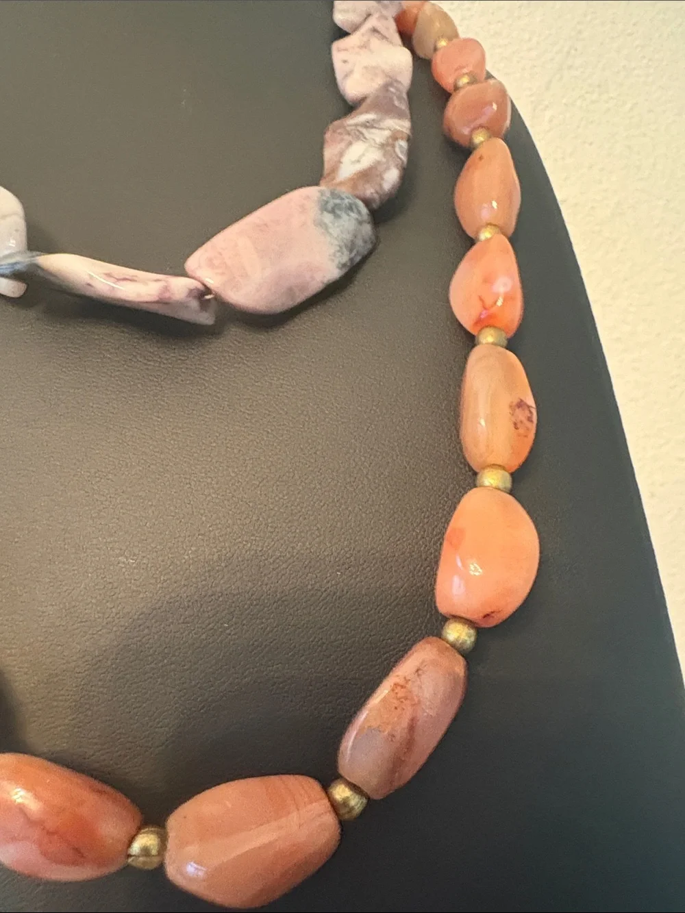 Vintage Natural Stone 2 Necklace Stack